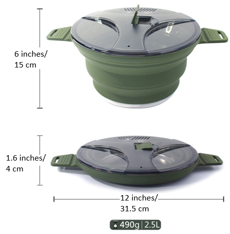 Fold-n-Go™ Camping Kettle