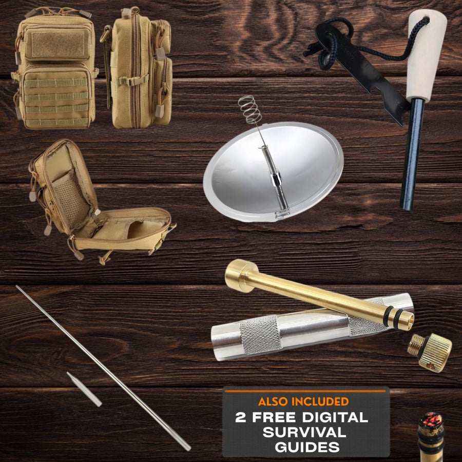THE PRIMITIVE
FIRE STARTING KIT
