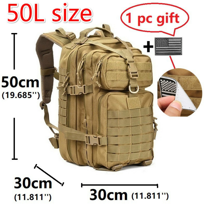 TacticalPack™ Utility Backpack 50L