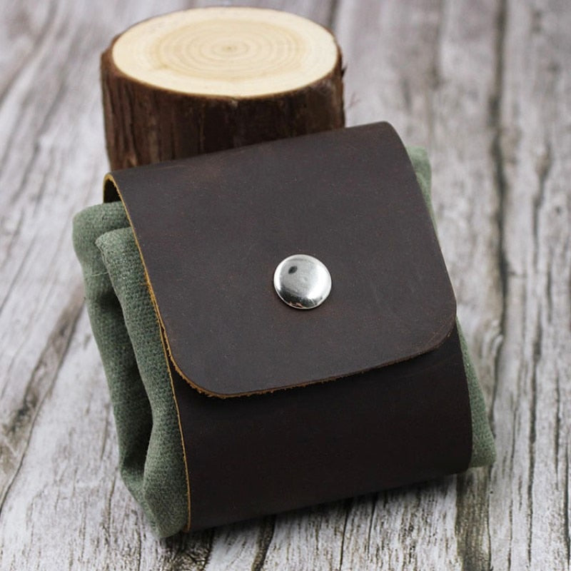 LeatherLux Utility Foraging Pouch