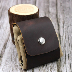 LeatherLux Utility Foraging Pouch