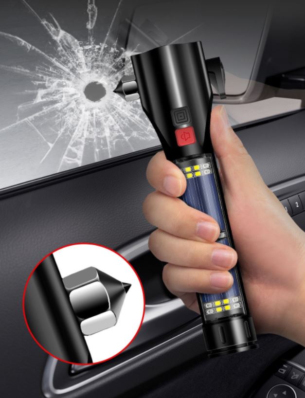 Multifunctional Solar Flashlight – Sunray Survival