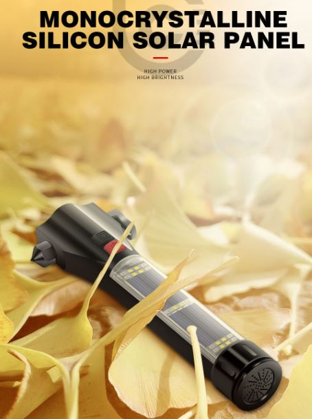 Multifunctional Solar Flashlight