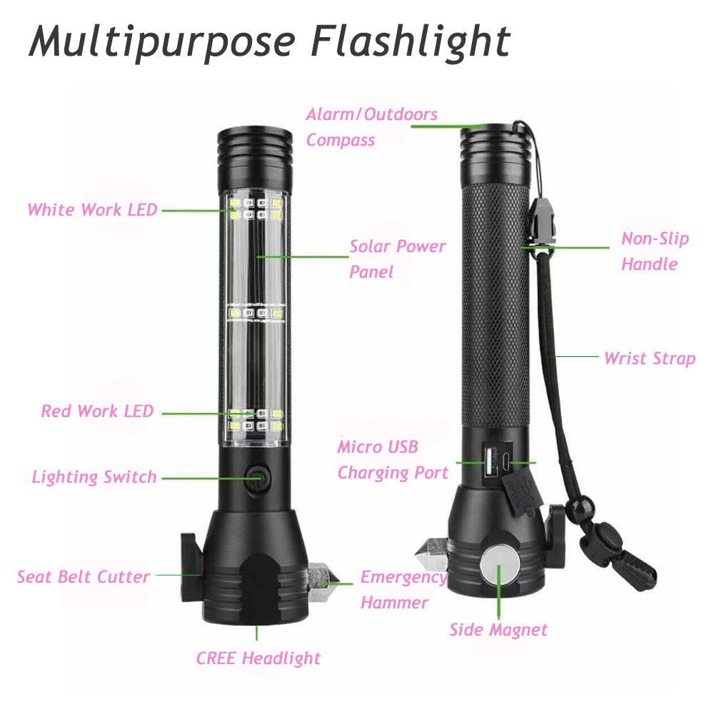 Multifunctional Solar Flashlight