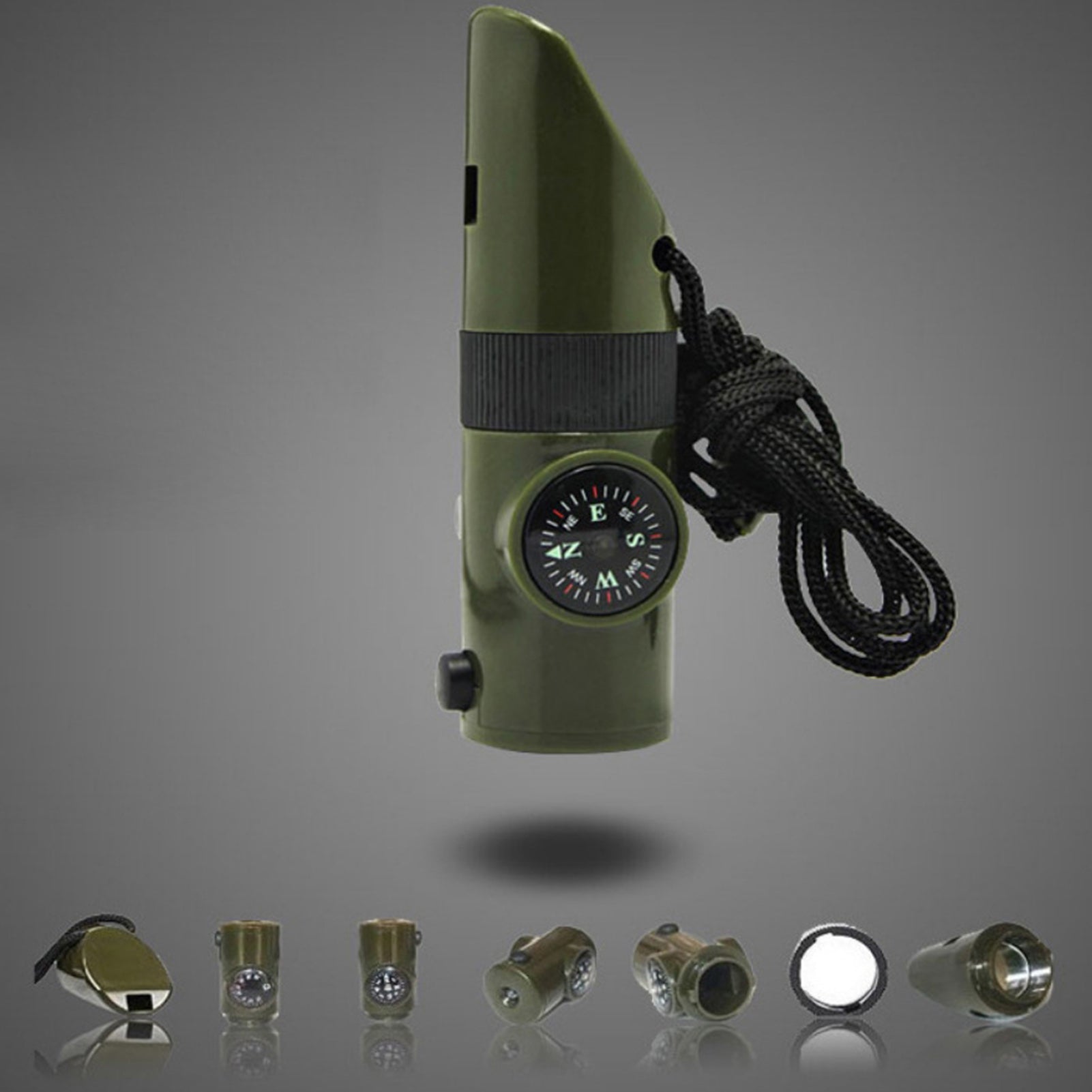 7 In 1 Survival Whistle
