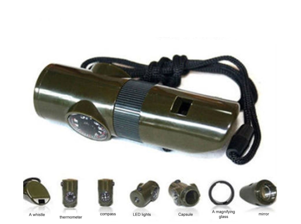 7 In 1 Survival Whistle